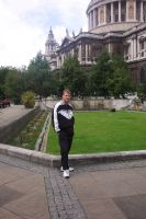 David Outside St Pauls Cathedral